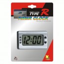 T12304 - Digital clock chrome /with micro-battery/