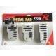 T23019 -  Pedal pad /3 pcs/ (blue-red or silver-black)