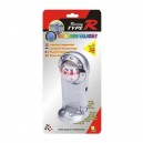 T29002 - Compass silver /standing/ /with blue led light/