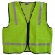 T32011 - Safety vest I. /yellow/ EN471 with zip and pocket