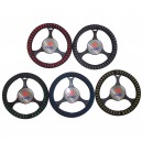 T12008 - Steering wheel cover /blue, red, gray, green, yellow/