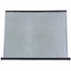 T40025 - Sun shade /blinds/ 100x90cm /1 pcs/ trapezium