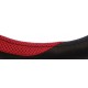 T12031 - Steering wheel cover /red, black, gray, blue/ on black base