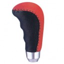 T19012 - Gearshift knob /leather/ /red-black/