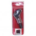 T19030 - Gearshift knob chrome-carbon