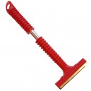 T16311 - Ice scraper + brush with tel. handle