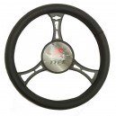 T12057 - Wheel cover, non-skidding grip, structured, black